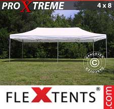 Foldetelt FleXtents PRO Xtreme 4x8m Hvid