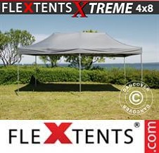 Foldetelt FleXtents PRO Xtreme 4x8m Grå